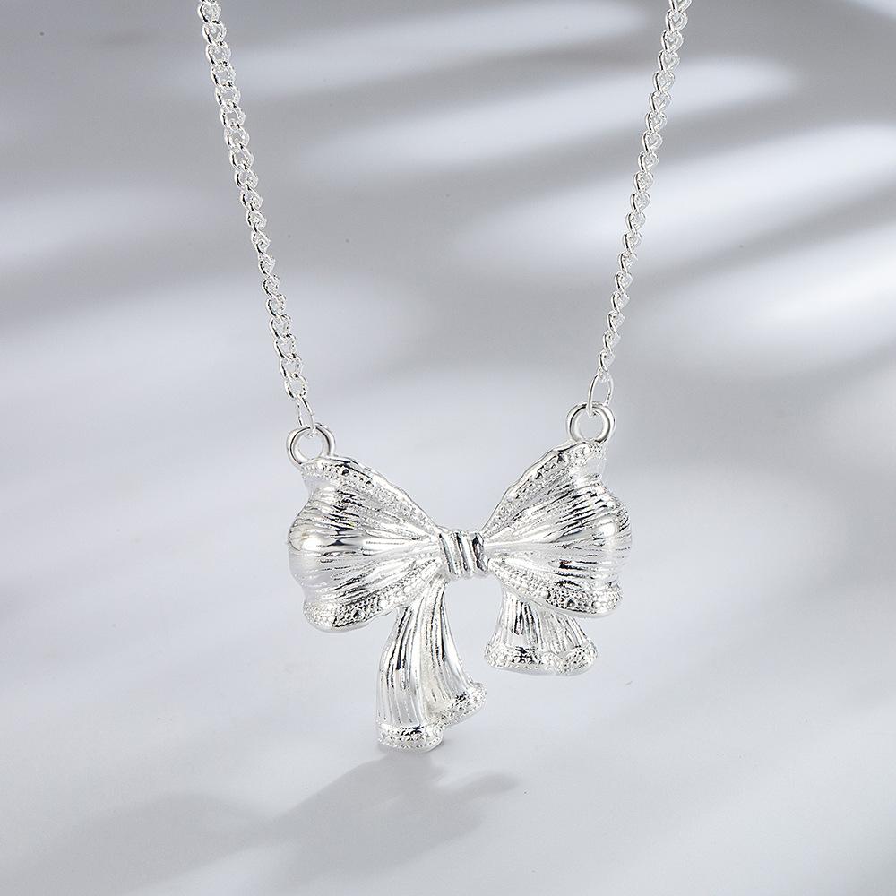 

Ожерелье-бантик «Принцесса в бегах» Милый универсальный дизайн Премиальные ювелирные изделия Sense