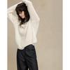 Women's Minimalist Hooded Knit Sweater