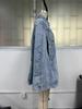 European & American Fashion Women's Irregular Loose Denim Jacket - Versatile Cross-Border Style