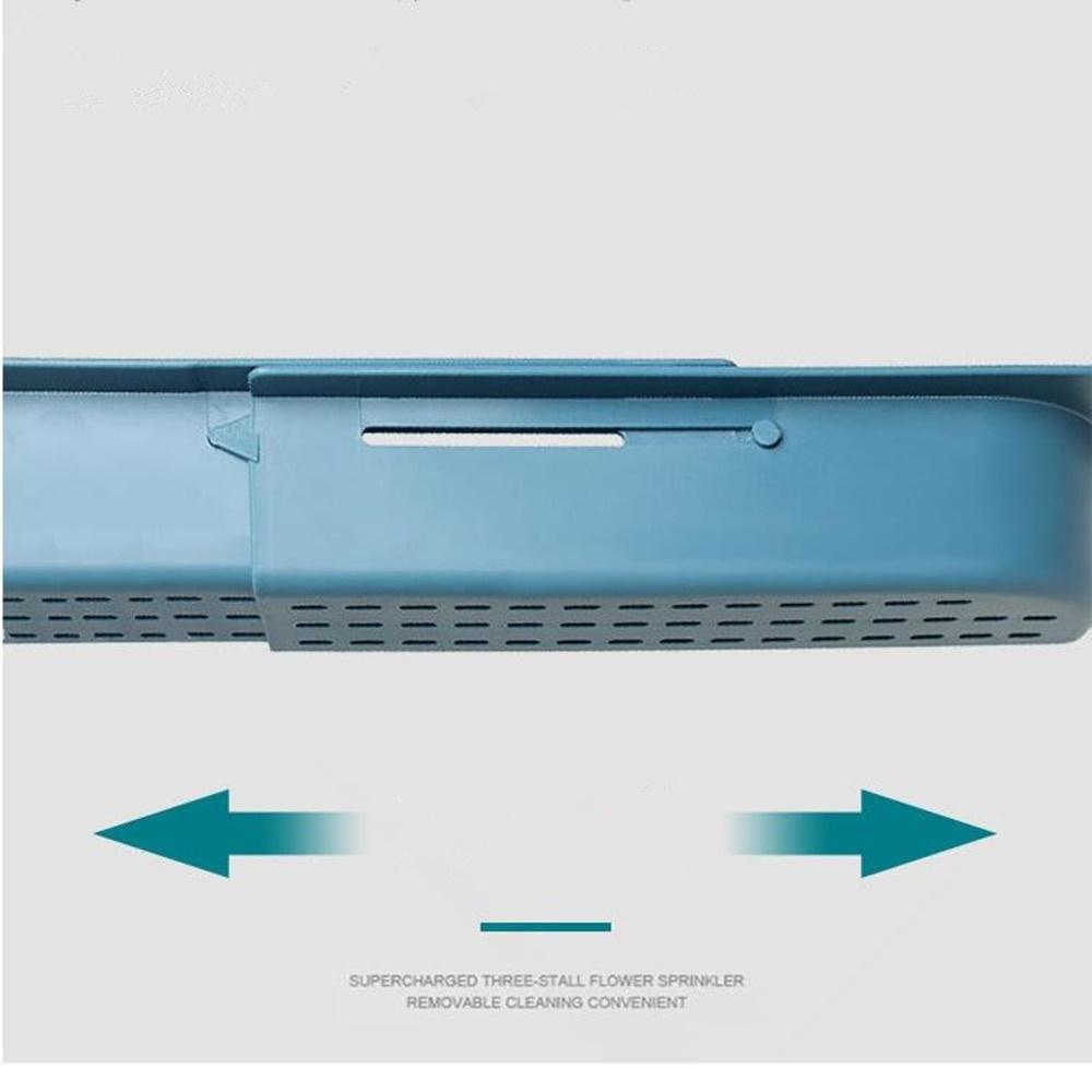 Telescopic Sink Shelf Soap Sponge Drain Rack Storage Basket Adjustable Kitchen Accessories