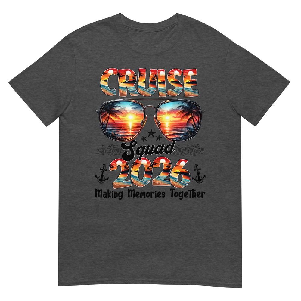 Cruise Squad 2026 Summer Vacation Matching Family Cruise TShirt
