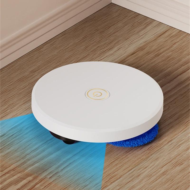 USB Rechargeable Electric Mop for Efficient Dirt Removal Automatic Wet Dry Floor Mopping Machine Sweeping Robot