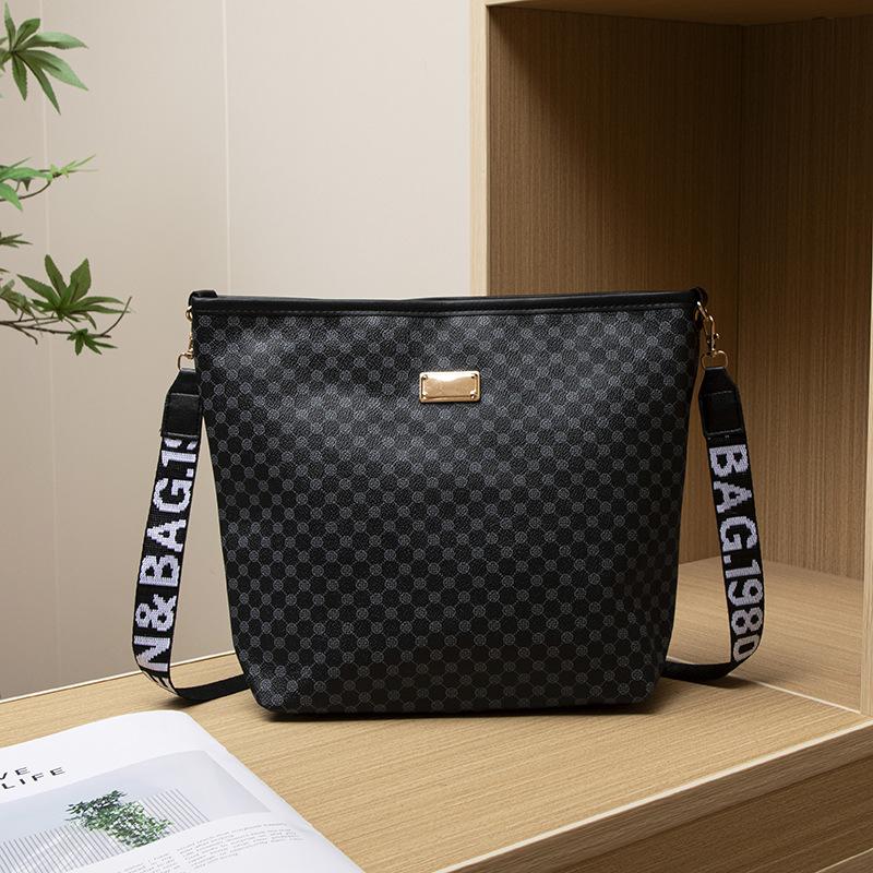 Women's Bag, New Fashion Printed Bag, Simple Shopping Bag, One Shoulder Messenger Bag.
