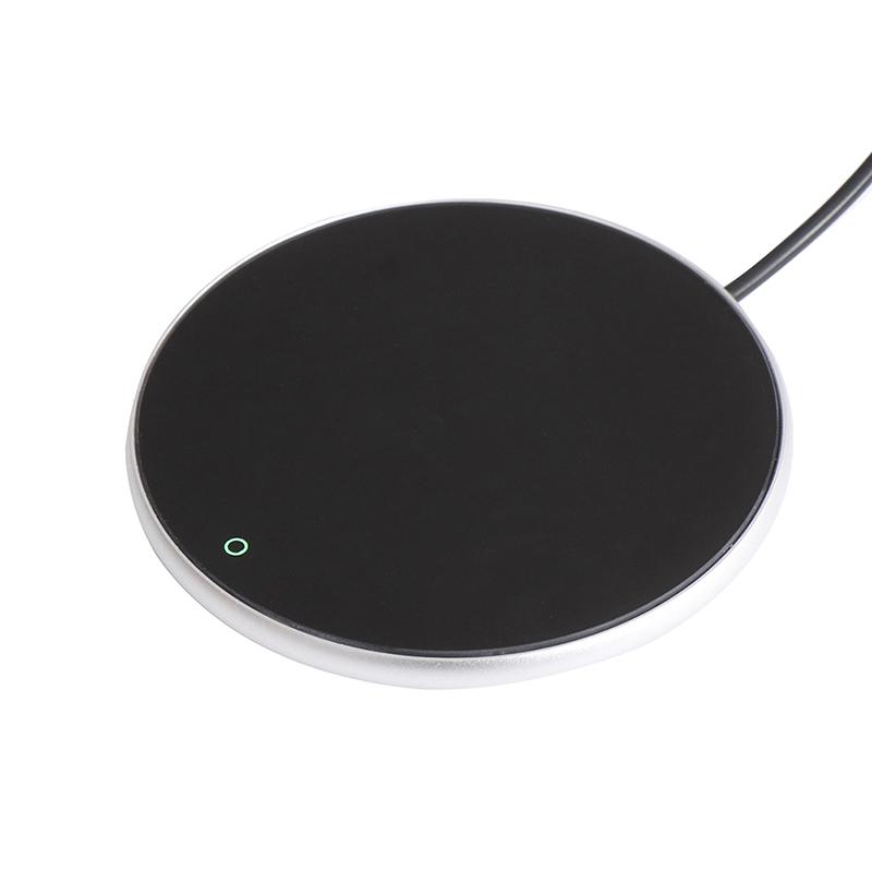 

Portable USB Cup Warmer 3 Gear DC 5V Coffee Mug Heating Coaster Smart Thermostatic Hot Plate Milk Tea Water Heating Pad Heater срібний