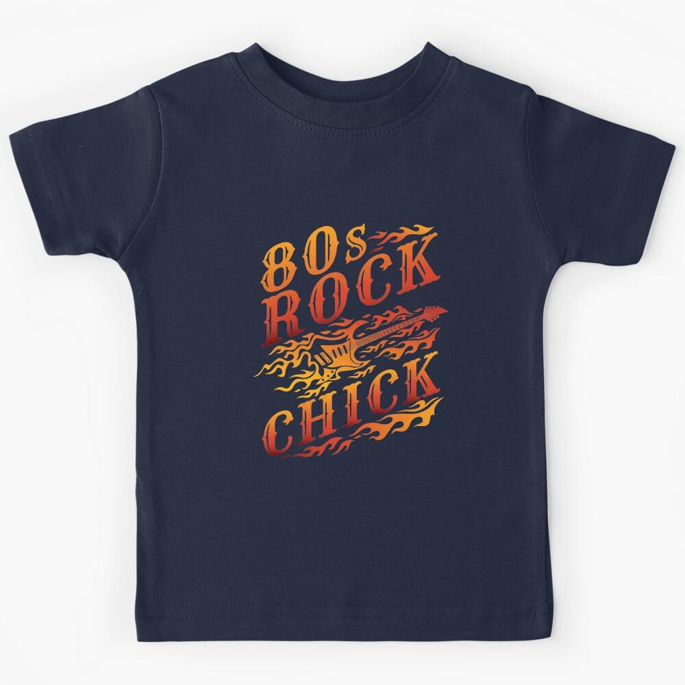 80s Rock Chick Kids T-Shirt 170