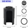 6.0 IPR Valve Socket With Seal Kit Compatible With Ford 6.0L Powerstroke-Excursion E-350, F-250 F-350 Super Duty-Replaces 904-415, 3Z9H529A,