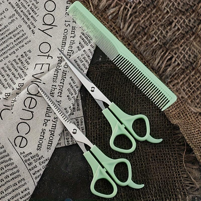

1 набор детских ножниц для волос, бытовые зубные ножницы для тонких волос, плоские ножницы для волос
