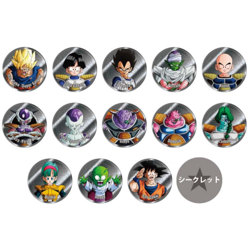 Hikidashi "Dragon Ball Z" Collectible Medal Vol.1 14-Piece Box