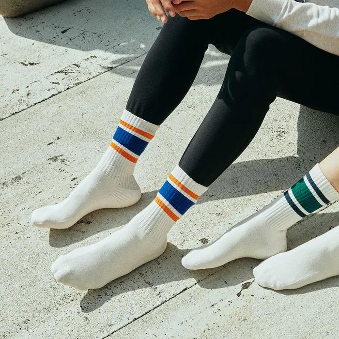 SOCKSTAZ SPORTS Block Pile Crew Socks (3 Colors)