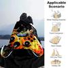 1pc Game Controller Printing Lightweight Flannel Blanket, Comfortable and Warm Blanket, for Camping Sofa Bed and Couch Office, Suitable for G