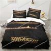 Back To The Future Classic Movie Retro Bedding Set Bed Three Piece Set Single Double Bed Queen Size King Quilt Cover Boy Gift
