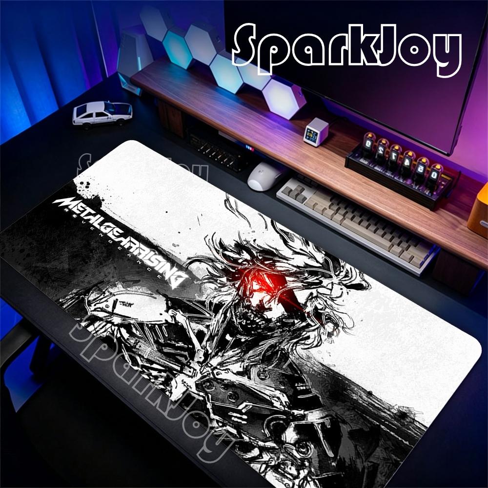 Hot Mouse Pad Office Pc Hd Anime Gamer Cabinet Keyboard Mousepad Metal Gear Solid Laptop Gaming Accessories Desk Mat Xxl Carpet