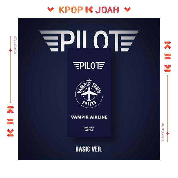 (PILOT BASIC ver.) ENHYPEN - COLLEZIONE CARTA COUPON MONDIALE