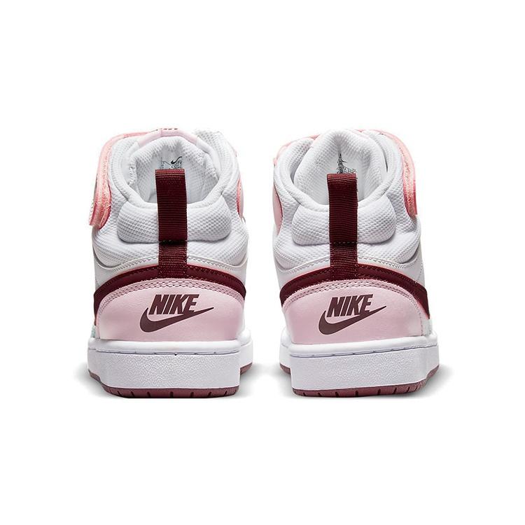 (GS) Nike Court Borough Mid 2 'Pink Foam' Kids' CD7782-104