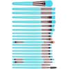 20pcs Makeup Brush Set Travel friendly Cheek Blending Face Powder Brushes Suitable for Various Makeup Looks