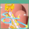 Little Yellow Duck Climbing Stairs Toy With Flashing Led Lights Safe And Durable Educational Toy For Kids