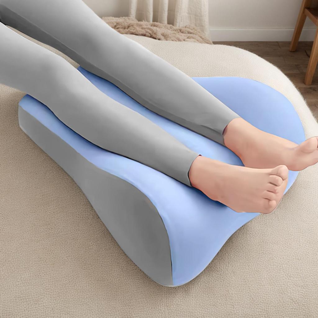 Couples Pillow Ergonomic Position Support Pillow Leg Rest Cushion for Yoga Sleeping Work Sofa Couch Study Sitting Chair Desk