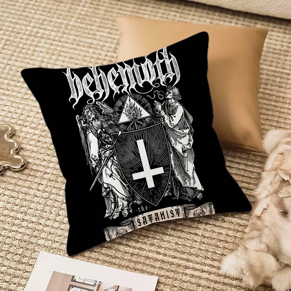 B-behe-moth-es Pillow Case Anti-dustmite Invisible Zipper Sofa Bed