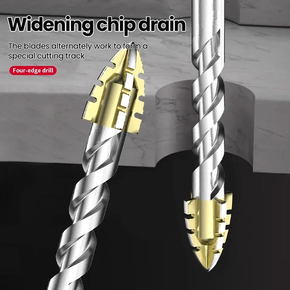 1Pcs Hexagonal Handle Tile Drilling Tool Eccentric Drill  for Glass Masonry Ceramic Iron Plates