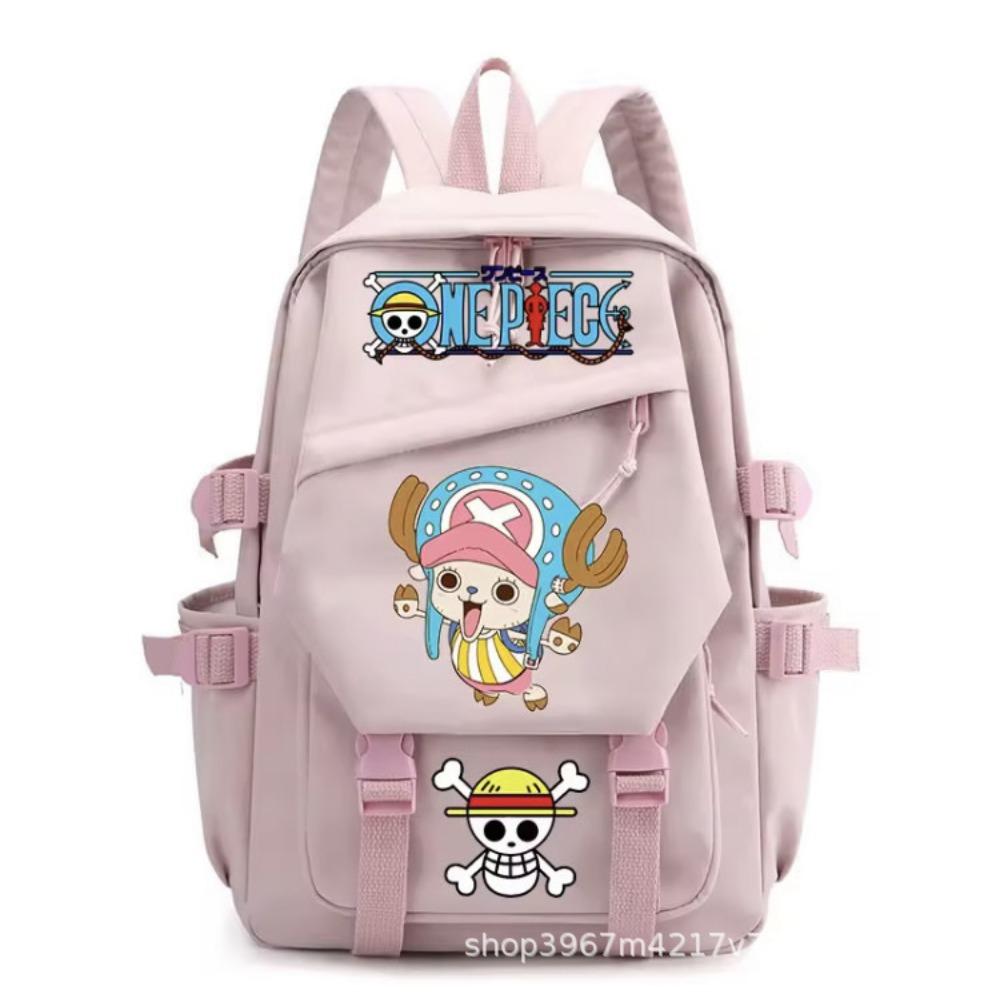 ONE PIECE High School Junior High School Student Elementary School Bag Luffy Fashion Trend Large Capacity Teen Backpack