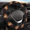 Golden Retriever Lenkradbezug für Männer Frauen Elastischer Elastischer Auto Radbezug Rutschfest