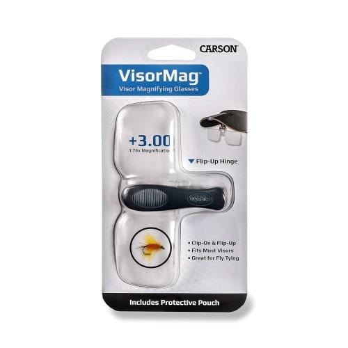 Carson 1.75x Hat Clip-on Magnifier, +3.00 Degree Diopter, CARSON-VM-10