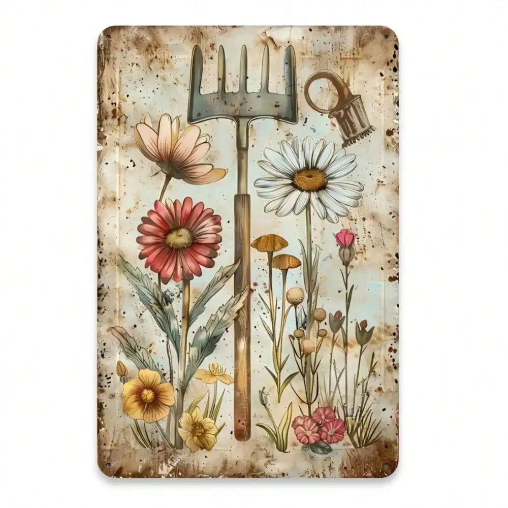 Retro Metall Wandkunst Schild Blechschild Plakette Poster Heimdeko Wohnzimmer 20x30cm