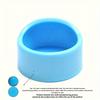 1pc Durable Small Pet Feeding Bowl, Plastic Food and Water Dish for Hamsters, Birds, Parrots - Easy to Clean, Plane-Proof Design
