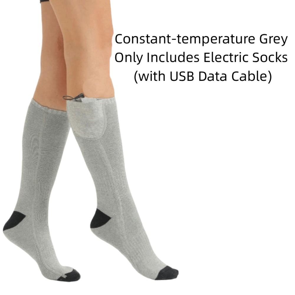 Thermal Insulation Winter Electric Heated Socks Fast Heating Men's Thermal Stockings Hiking