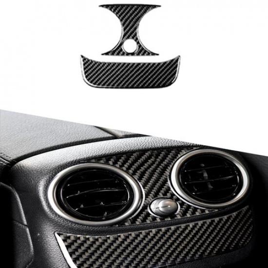 Накладка на воздуховод заднего сиденья из углеволокна для Benz C-Class W205 15-18 W