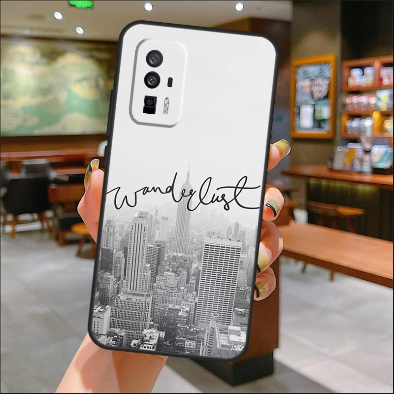 Wanderlust Case For Xiaomi 14T Pro 13T 11T 12T 13 14 15 Ultra POCO X7 Pro X3 X5 X6 M6 F5 F6 Pro Cover