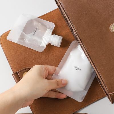 Bouteille d'emballage de liquide de maquillage, bouteille de voyage Portable, sac d'emballage de cosmétiques