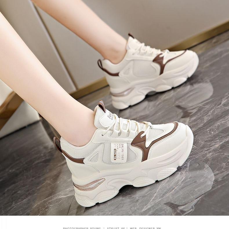 Factory Direct Sales Female Dad Shoes Female, Autumn and Winter New Ins Trendy Casual Platform Casual Sports Women's Shoes