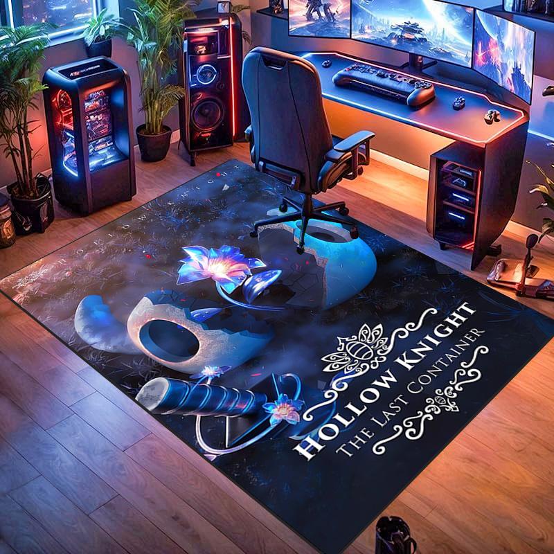 Hollow Knight: Last Contender Carpet Printing Home Decor Protective Pad Office Chair Cushion Bathroom Mat