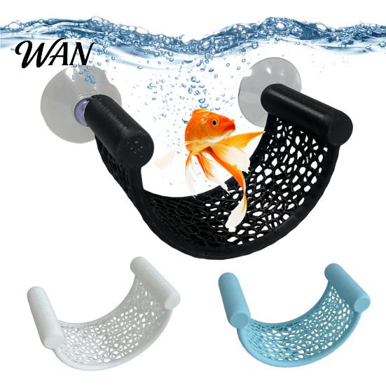Fish Resting Place For Sick Rest Area, Aquarium Recovery Platform with Smooth Edges, Ledge With Suction Cup High-Load Breathable Mesh Surface