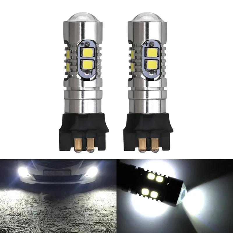 

2 шт. Светодиодные лампы PW24W PWY24W Canbus 2323 10SMD Дневной ходовой свет Высокомощная лампа ДХО Автомобильный указатель поворота Белый 6000K 12V 2pcs белый