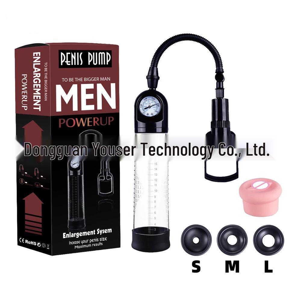 Men's Adjustable Stretch Exerciser with Meter and Massager