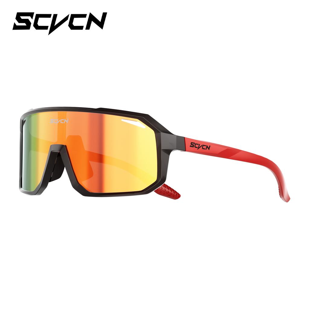 SCVCN Hiking Eyewear Cycling Glasses Bike Sunglasses MTB Bicycle Camping Golf UV400 Sports Protection Glasses for Men Women