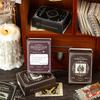 100Sheets Vintage Mini Decorative Card Paper, Classic Book/Key Design, for Retro Journal Craft Gift Wrapping Scrapbook