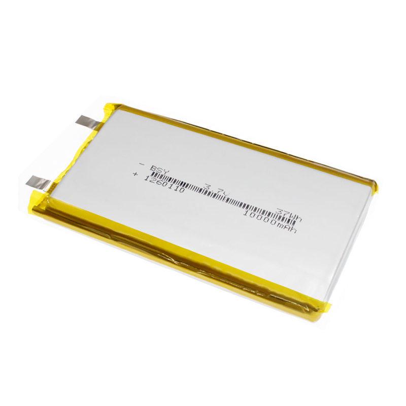 Lithium Polymer 1260110-10000 mAh Battery for Speakers & Mobile Devices