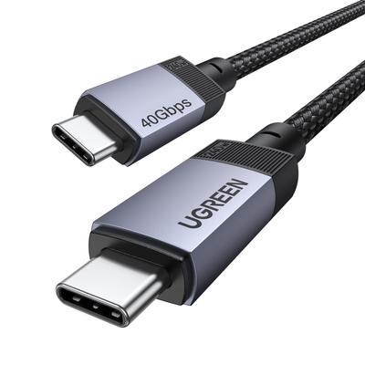 Ugreen USB4 240W zu Thunderbolt Abwärts Schnell 40Gbps Bidirektional 8K Video Multifunktionales Kabel mit Langlebigem Nylon Kompatibel mit iPhone 16 MacBook