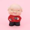 Cake Decoration Cute Old Couple Figurines Mini Handmade Grandparent Statue Cartoon Creative Longevity Cake Ornaments Desk