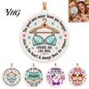 Beautiful Christmas Hanging Decor Funny Friendship Pendant, Durable Acrylic Ornament, Creative Xmas Office Holiday Party Ornament Tree Decorative