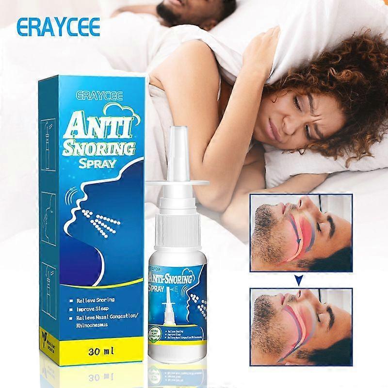 Anti Snoring Spray for Men - Stop Snoring Immediately & Sleep Well All Night - Fast Acting Snoring Solution - Effective Snore Relief Spray