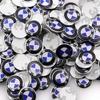 Für BMW 50 Stück 14mm Autoemblem Auto Schlüssel Aufkleber Dekoration Aufkleber Für Bmw e46 e90 e60 e39 f30 e36 f10 f20 e87 e92 e30 e34