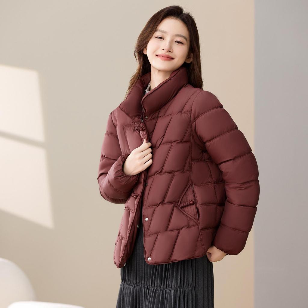 Herbst Winter Verdicken Warmer Parka Damen Lässig Süß Einfarbig Große Tasche Lockere Jacken Oberbekleidung
