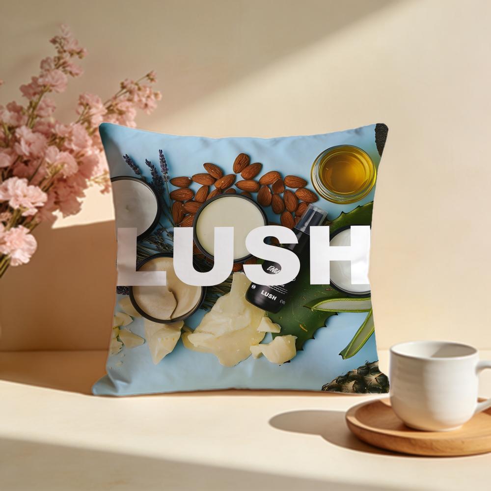Popular LLushed Cushion Cover Stylish Washable Pillow Cover Ideal for Couch Bedroom Car Decoration