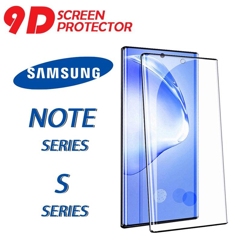 

9D Samsung Закаленное стекло Протектор экрана Galaxy S8 S9 S10 S20 + Note 8 9 10 +