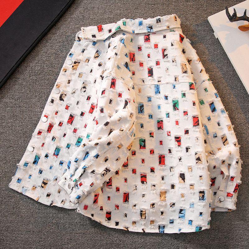 Boys' Shirts Jackets Spring  Autumn Children's  Tops  Children's Style Long-sleeved Shirts