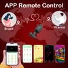 APP-Steuerung Vibrator für Männer Prostata-Massagegerät Analvibrator für Schwule Prostata-Stimulator Masturbator Sexspielzeug für Männer